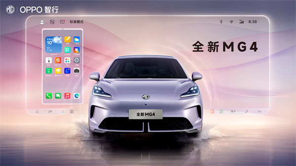 MG All in新能源，MG×OPPO智行車機互聯系統將首搭于全新MG4